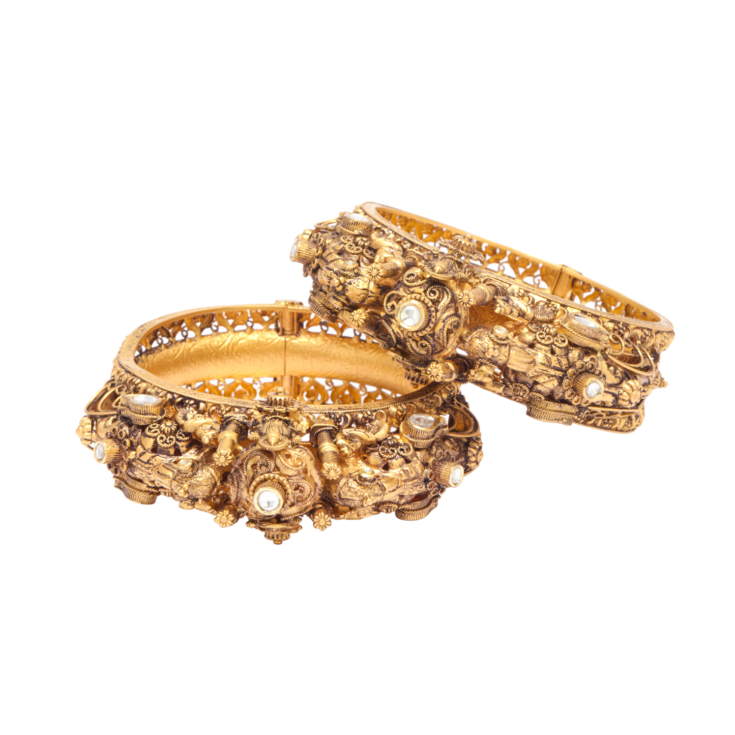 22Kt Gold Bracelet, Temple Jewellery