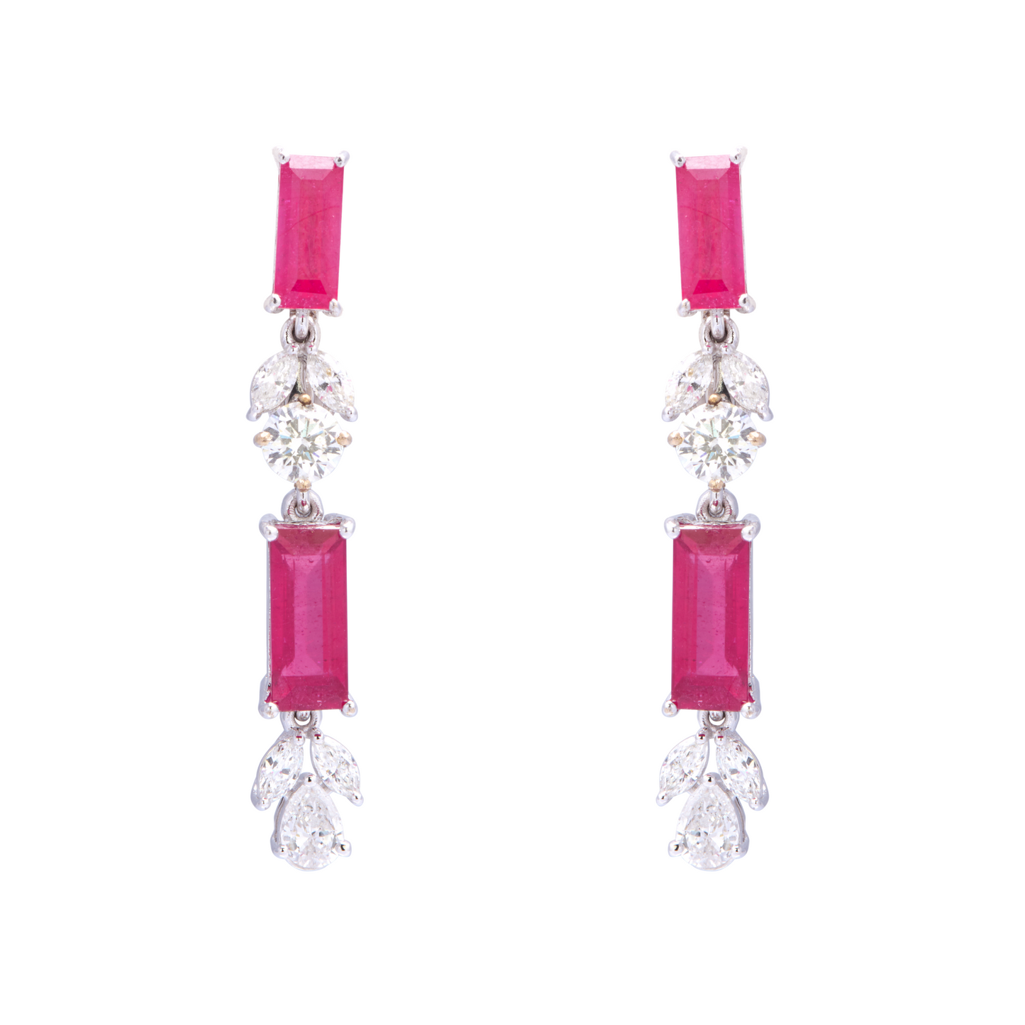 Diamond and Ruby Necklace