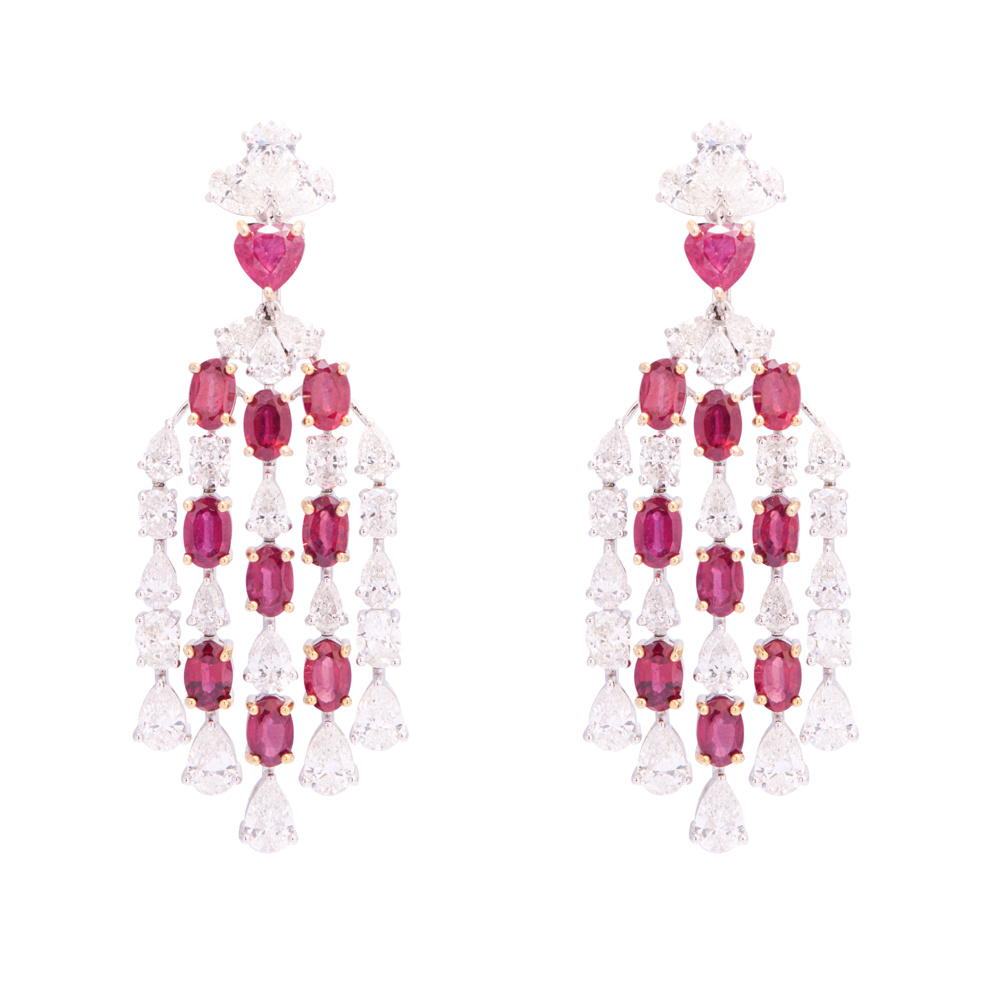 Diamond and Ruby Necklace