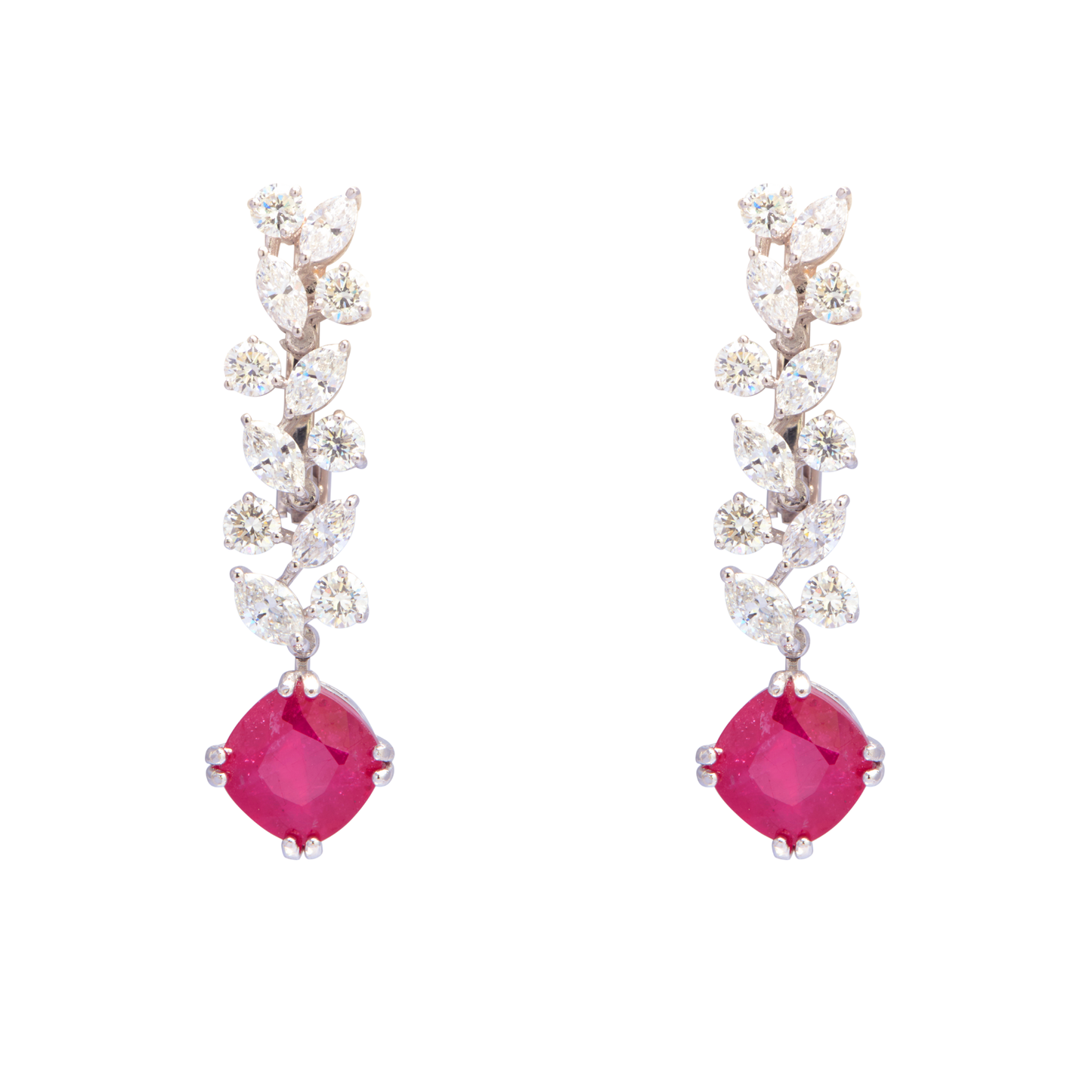 Diamond and Ruby Necklace