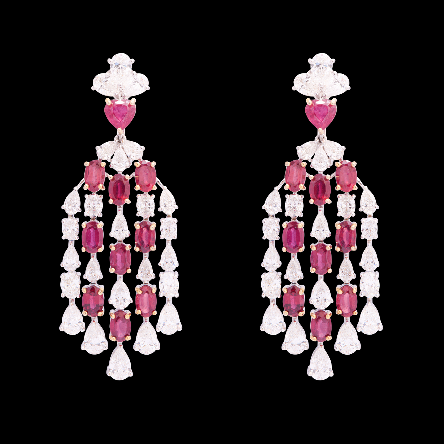 Diamond and Ruby Necklace