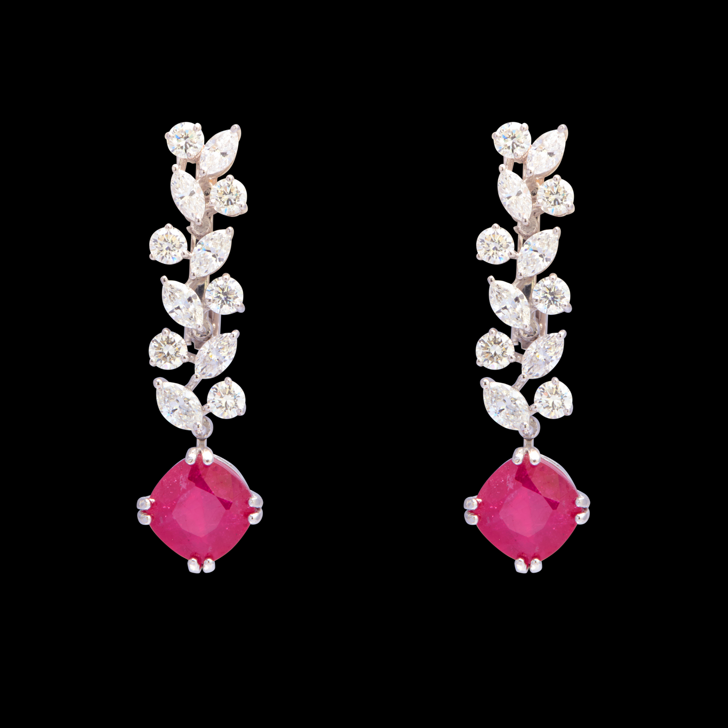 Diamond and Ruby Necklace